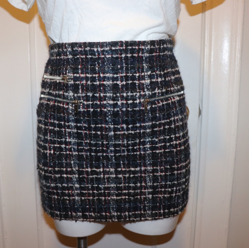 Tweed Zara Mini Skirt
